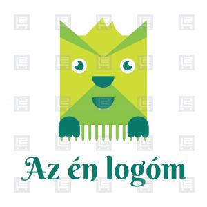 Kutyakozmetika webáruház online logó - Zöld