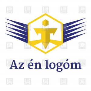 Biztonságtechnika vagyonvédelem logó - Sárga