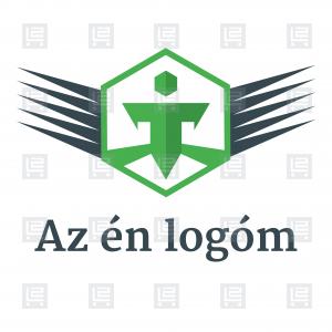 Biztonságtechnika vagyonvédelem logó - Zöld