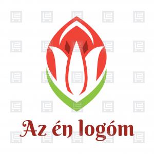 Tulipán szállás vendégház logó - Vörös