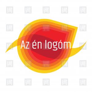 Talpmasszázs reflexológia logó - Narancssárga