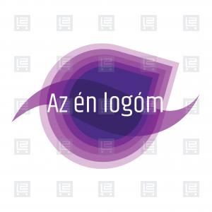 Talpmasszázs reflexológia logó - Lila