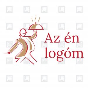 Gasztronómia pincér logó - Sokszínű