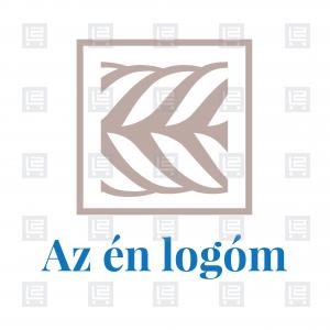 Agrár búzakalász logó - Barna