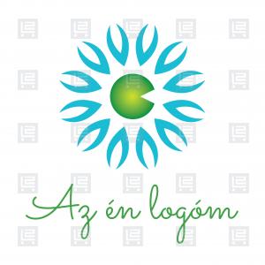 Optika szalon szemüveg webáruház logó - Kék