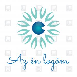 Optika szalon szemüveg webáruház logó - Kék