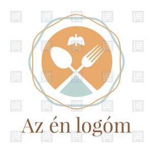 Főzelék kifőzde főzelékbár büfé lakásétterem logó - Barna