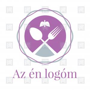Főzelék kifőzde főzelékbár büfé lakásétterem logó - Lila