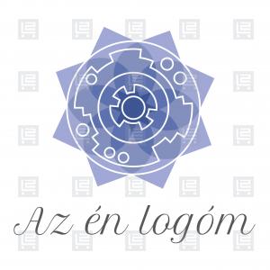 Mandala kézműves bolt webáruház logó - Lila