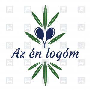 Olívabogyó kézműves manufaktura logó - Zöld