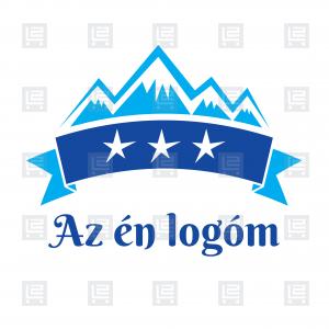 Túrabolt túrafelszerelés logó - Kék