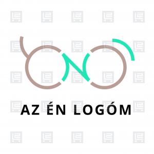 Optikus, optikai szalon, szemész, szemüvegkeret logó - Sokszínű