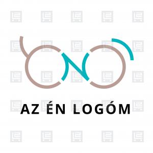 Optikus, optikai szalon, szemész, szemüvegkeret logó - Sokszínű