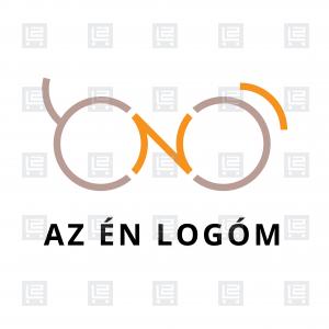 Optikus, optikai szalon, szemész, szemüvegkeret logó - Sokszínű