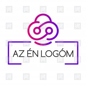 IT szoftverfejlesztő informatika logó - Lila