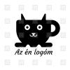 Kávéház kávé zoo macska logó