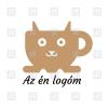 Kávéház kávé zoo macska logó