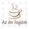 Kávézó barista étterem logó