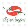 Chili bár gasztro paprika logó