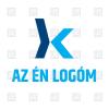 Online könyvelés K betű monogram logó