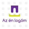 Modern WN betű monogram logó