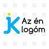 JK betűk monogram tipográfia logó