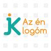 JK betűk monogram tipográfia logó