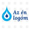 Víz csepp öntözés környezetvédelem logó