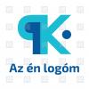 PK monogram tipográfiai logó