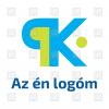 PK monogram tipográfiai logó